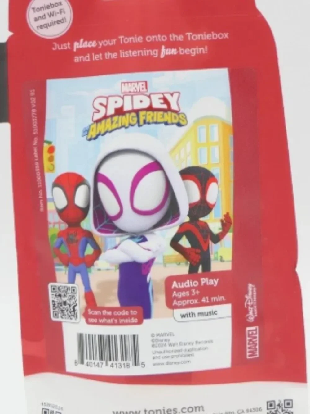 Marvel's Spidey and His Amazing Friends: Gwen Ghost-Spider Tonie